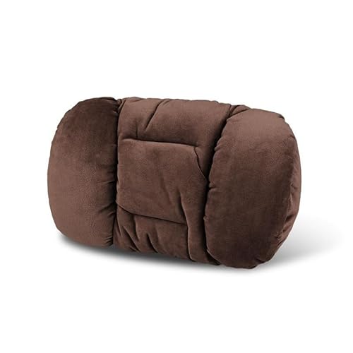 Auto Nackenkissen Lendenkissen für Civic 2008-2012, Kopfstütze für Autositz Lendenwirbelstützkissen für Auto Rückenkissen Autozubehör,Brown-Neck Pillow von LIUFA