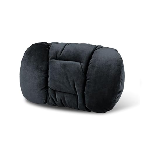 Auto Nackenkissen Lendenkissen für Civic Sport Touring 2017 2018 2019, Kopfstütze für Autositz Lendenwirbelstützkissen für Auto Rückenkissen Autozubehör,Black-Neck Pillow von LIUFA