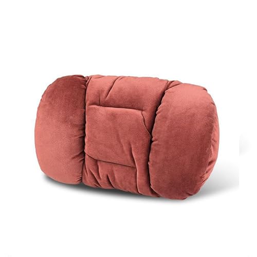 Auto Nackenkissen Lendenkissen für FIAT Freemont 2014, Kopfstütze für Autositz Lendenwirbelstützkissen für Auto Rückenkissen Autozubehör,Red-Neck Pillow von LIUFA