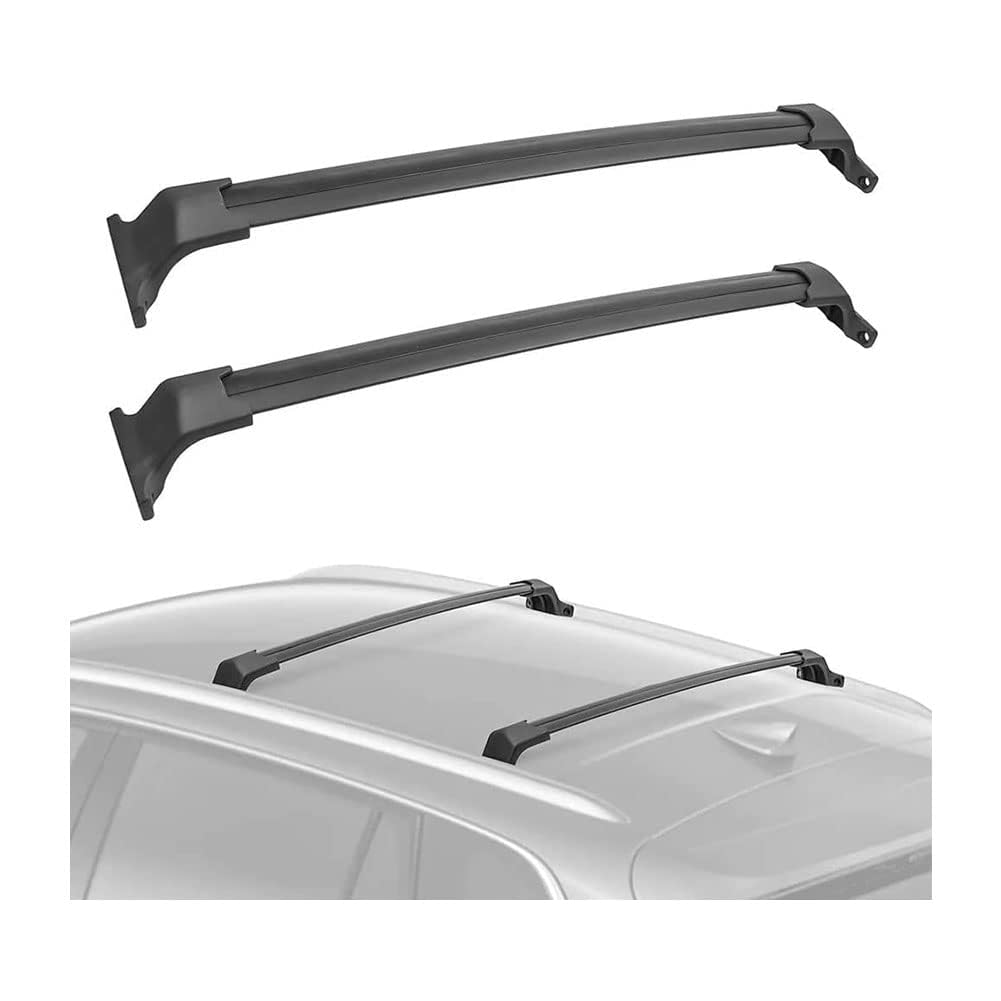 2 Stück Aluminium-Querträger für Autodachgepäckträger für Buick Envision 2016-2020, Auto Offene Dachreling Dachgepäckablage Diebstahl-Bars Auto Zubehör von LIULAOGEN