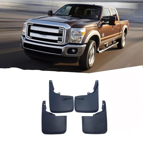 Auto Schutzblech Platte für Ford F-250 F250 2015-2022, Auto Spritzschutz Set Kit Auto Kotflügelschoner Kotflügel für Autoräder Auto-Rad-Styling-Zubehör von LIULAOGEN