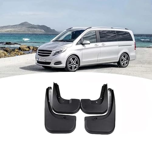 Auto Schutzblech Platte für Mercedes Benz VITO V-Class W447 2016-2020, Auto Spritzschutz Set Kit Auto Kotflügelschoner Kotflügel für Autoräder Auto-Rad-Styling-Zubehör,A/A von LIULAOGEN