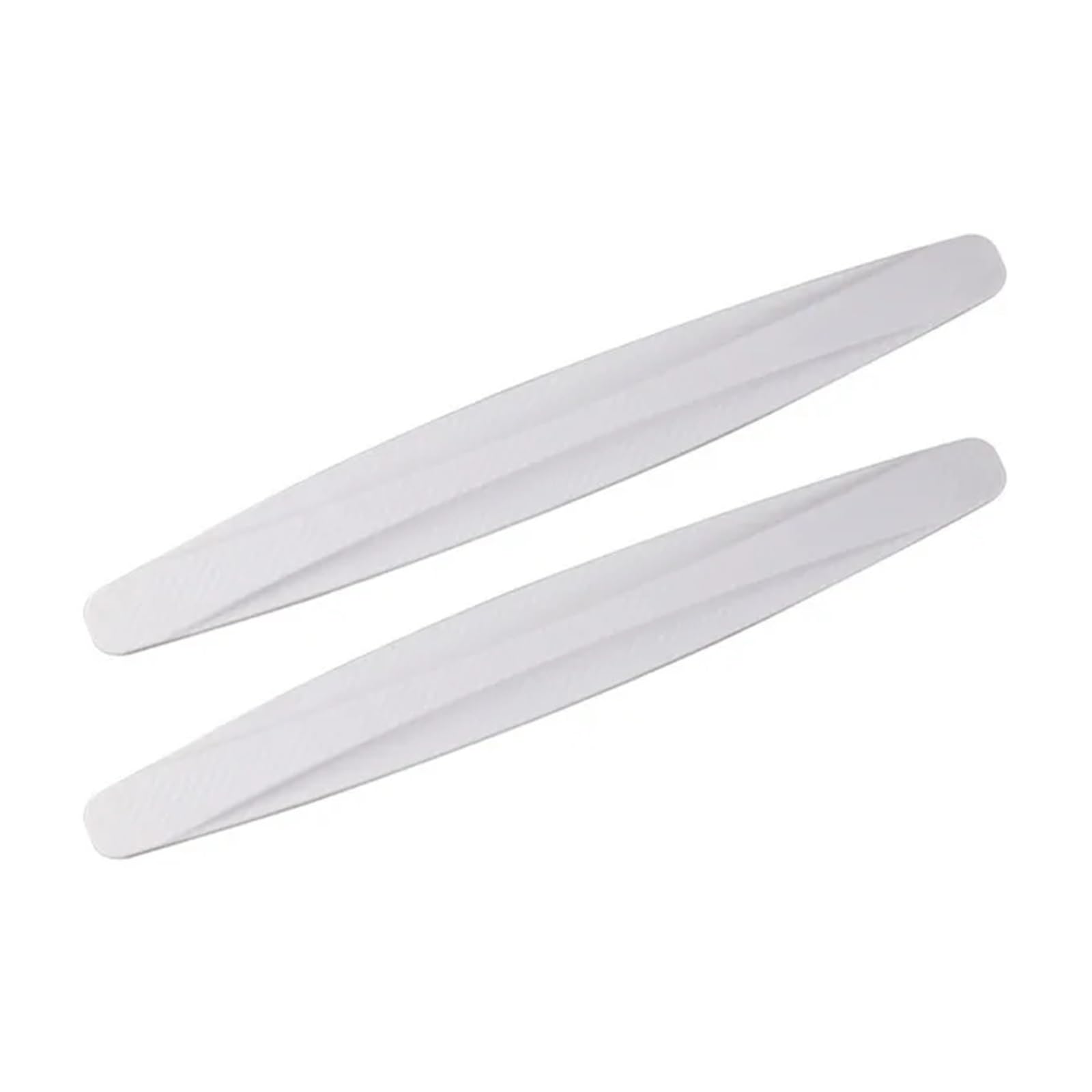 LIUONZTFD 2 stücke Auto Stoßstange Schutz Streifen Schutz Ecke Schutz Streifen Scratch Protector Styling Formteile Anti-kollision Außen Teile(Large White 2pcs) von LIUONZTFD