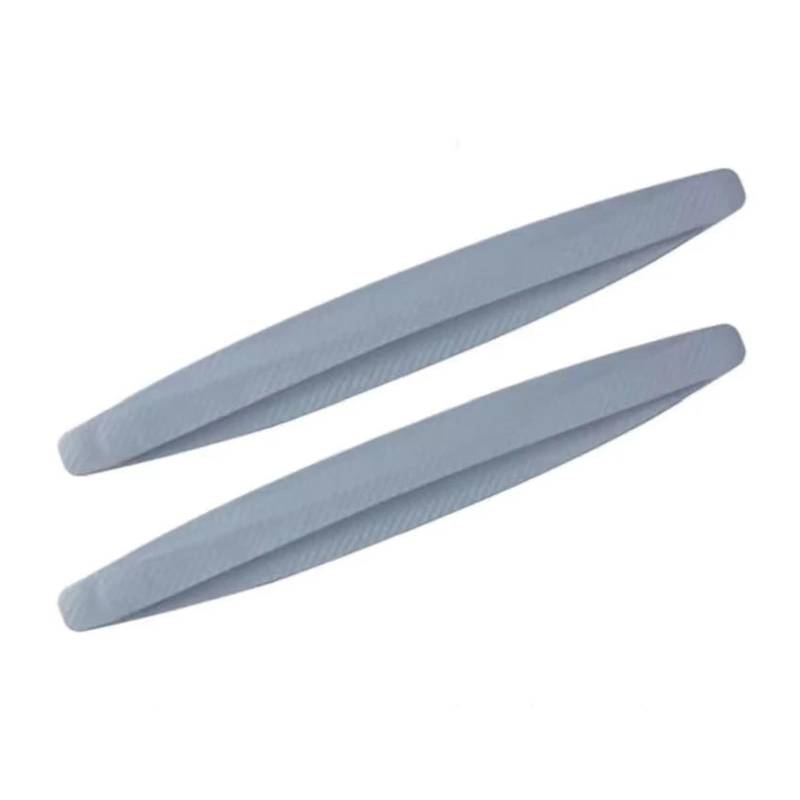 LIUONZTFD 2Pcs Auto Stoßstange Schutz Streifen Anti-kollision Schutz Streifen Aufkleber Schutz Ecke Protector Scratch Körper Auto Zubehör(Gray) von LIUONZTFD