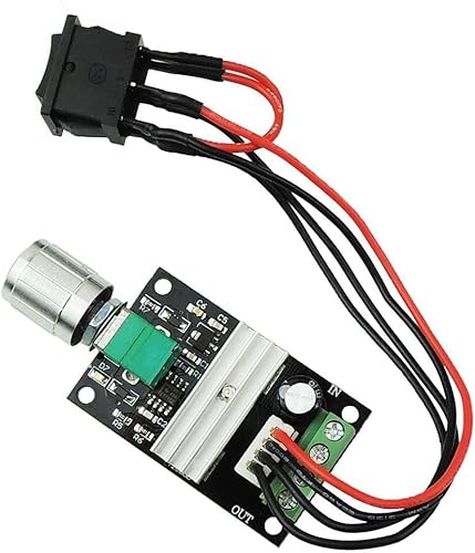 Motor Drehzahlregler 6V 12V 24V 28V 3A 80W DC Motor Drehzahlregler Einstellbare PWM Drehzahlregler Reversible Schalter 1203BB DC Motor Treiber Reversing von LIWEARE