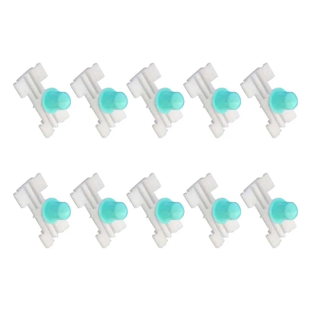 LIXINWEN [Replacement] 10 PCS Auto Moulding Clip for BMW E46 Außen Seite Molding/Tür Bumpstrip Halte Verschluss Clip Innen Zubehör von LIXINWEN