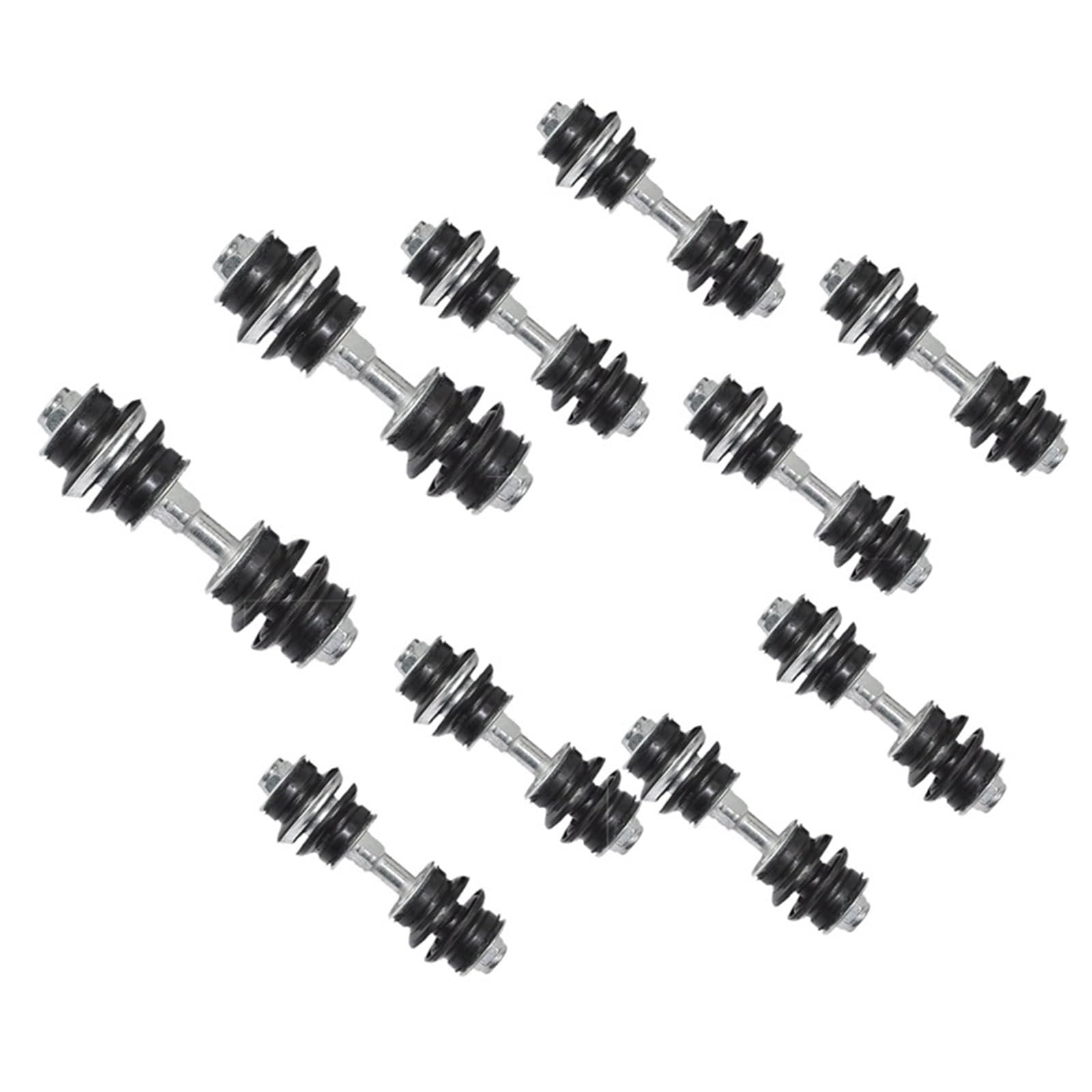 LIXINWEN [Replacement] 10Pcs Auto Stabilisator Link Kit Sway Bar Drop Links Set for Toyota for Yaris for Verso for Vitz 1999-2005 48819-52010 von LIXINWEN