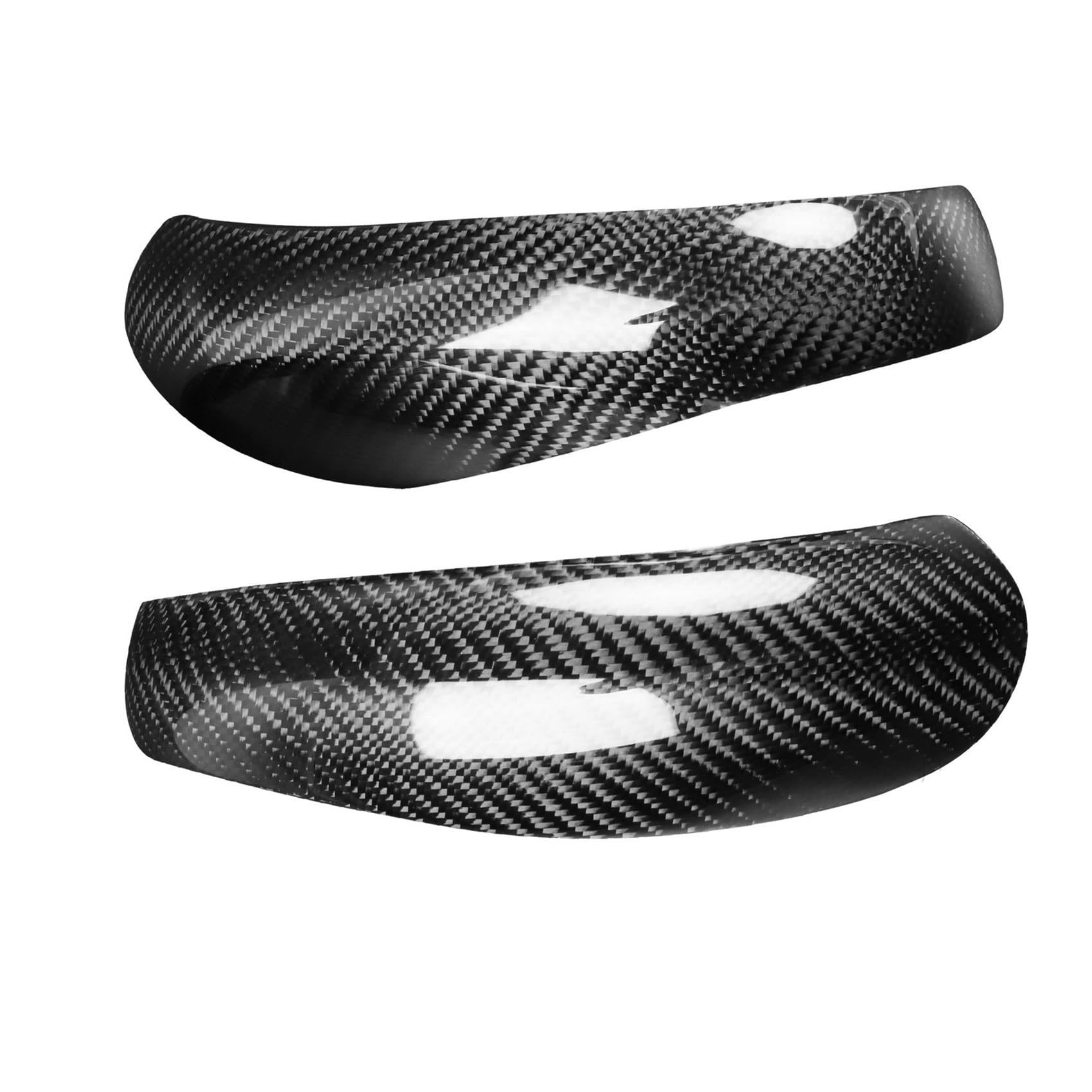 LIXINWEN [Replacement] 2Pcs Rückspiegel Abdeckung Add-on Carbon Faser Kappe Fit for Porsche for Boxster/Für Cayman 997 911 987 Auto Seite Spiegel von LIXINWEN