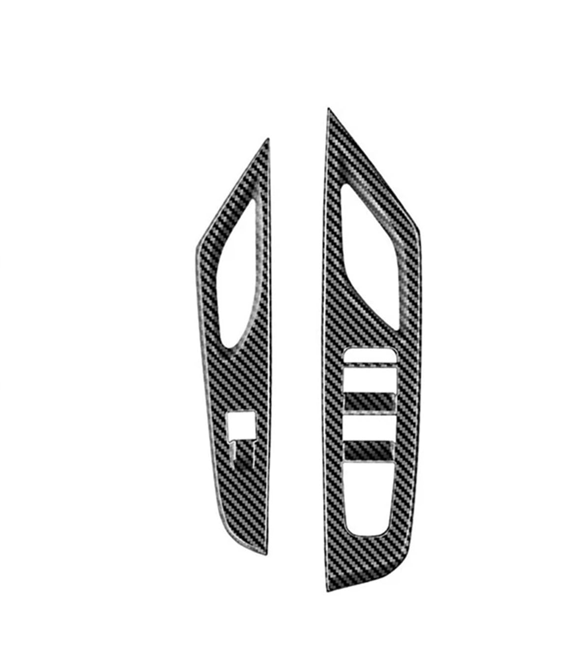 LIXINWEN [Replacement] Auto Innen Tür Armlehne Fenster Glas Schalter Rahmen Panel Abdeckung Borte for Nissan for Serena C28 2022-2023 (Carbon Fiber Pattern) von LIXINWEN