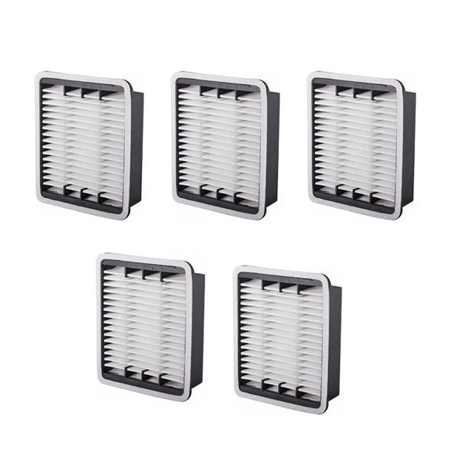 LIXINWEN [Replacement] Auto Kabine Luftfilter 17801-50030 for Lexus for LS430 2001-2006 GS400 1998-2000 Motor Luft Grille Filter 1780150030 (Whiteblack 5PCS) von LIXINWEN