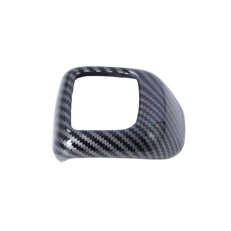 LIXINWEN [Replacement] for Nissan for Rogue 2022 2023 2024/Für Qashqai J12 2023 2024 Auto Schaltknauf Abdeckung Trim Zubehör, ABS Carbon Faser von LIXINWEN