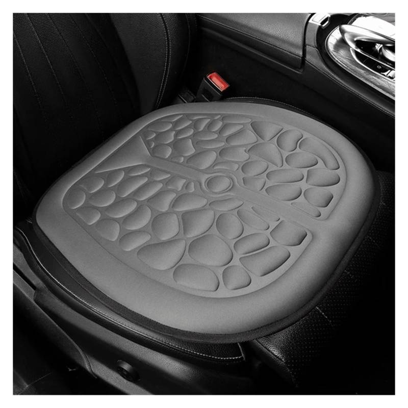 LIYIANWAN tianwandong 3D-Stereo-Air-Baumwoll-Autositzkissen, atmungsaktiv und bequem, for alle Jahreszeiten geeignet, Auto-Vordersitzbezug(Gris) von LIYIANWAN