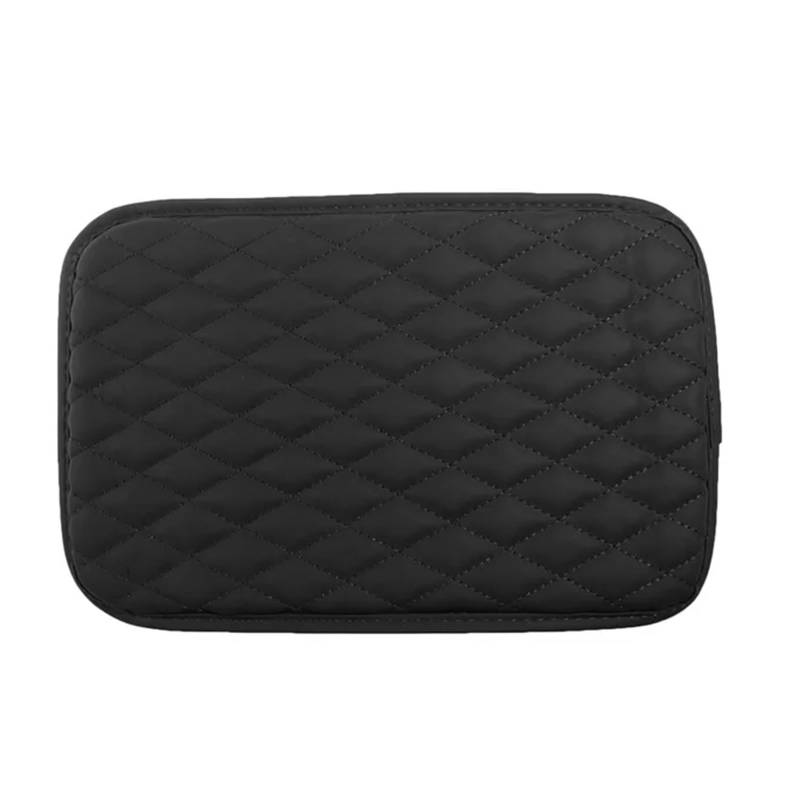 LIYIANWAN tianwandong Auto Armlehne Matte Center Konsole Arm Rest Schutz Kissen Auto Armlehnen Lagerung Box Abdeckung Pad Auto Antifouling(Black) von LIYIANWAN