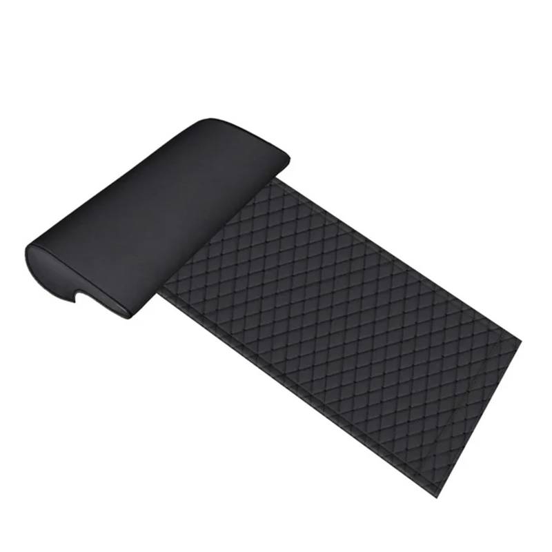 LIYIANWAN tianwandong Neues Autositz-Extender-Kissen, Beinstützkissen, Memory Foam-Knieschoner, Langstreckenfahrten, Büro, Zuhause, Fahrer-Schutzmatte(Black) von LIYIANWAN