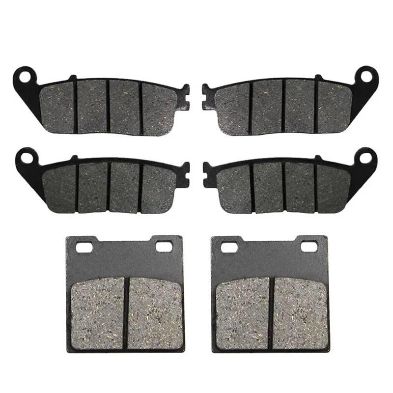 Motorrad-Bremsbeläge vorne und hinten for GSX 400 GSX400 Impulse 1994 1995 1996 GSF 600 GSF600 Bandit 1995–1999(Front and Rear) von LIZAOZHANG