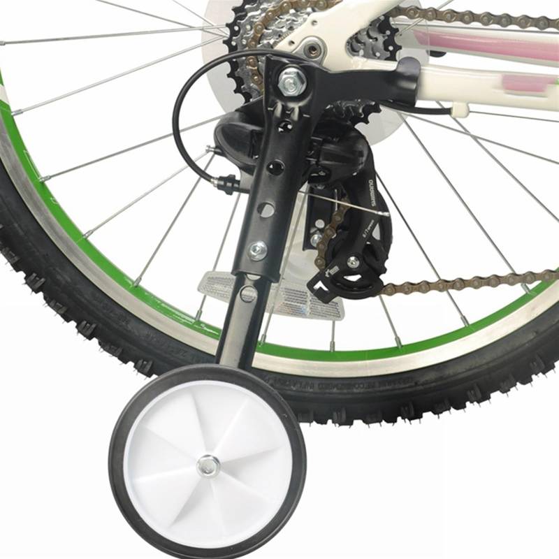 Kinderfahrrä Der StüTzräDer 2 Stück Universal Fahrradtraining Rad Kinderfahrrad Stahl Balance Stabilisator Assist. Verbesserung der Sicherheit von LIZHAYG