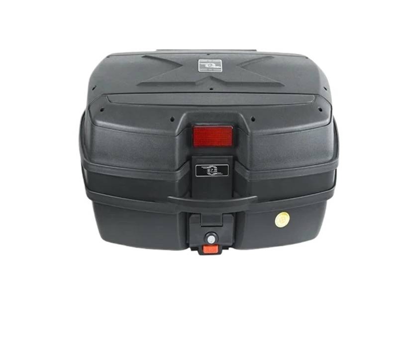 LIZHAYG Topcase Motorrad Motorradkofferraum, 45 l, universeller Kofferraum for Elektrofahrzeuge, verdickter Kofferraum mit großer Kapazität(Black) von LIZHAYG