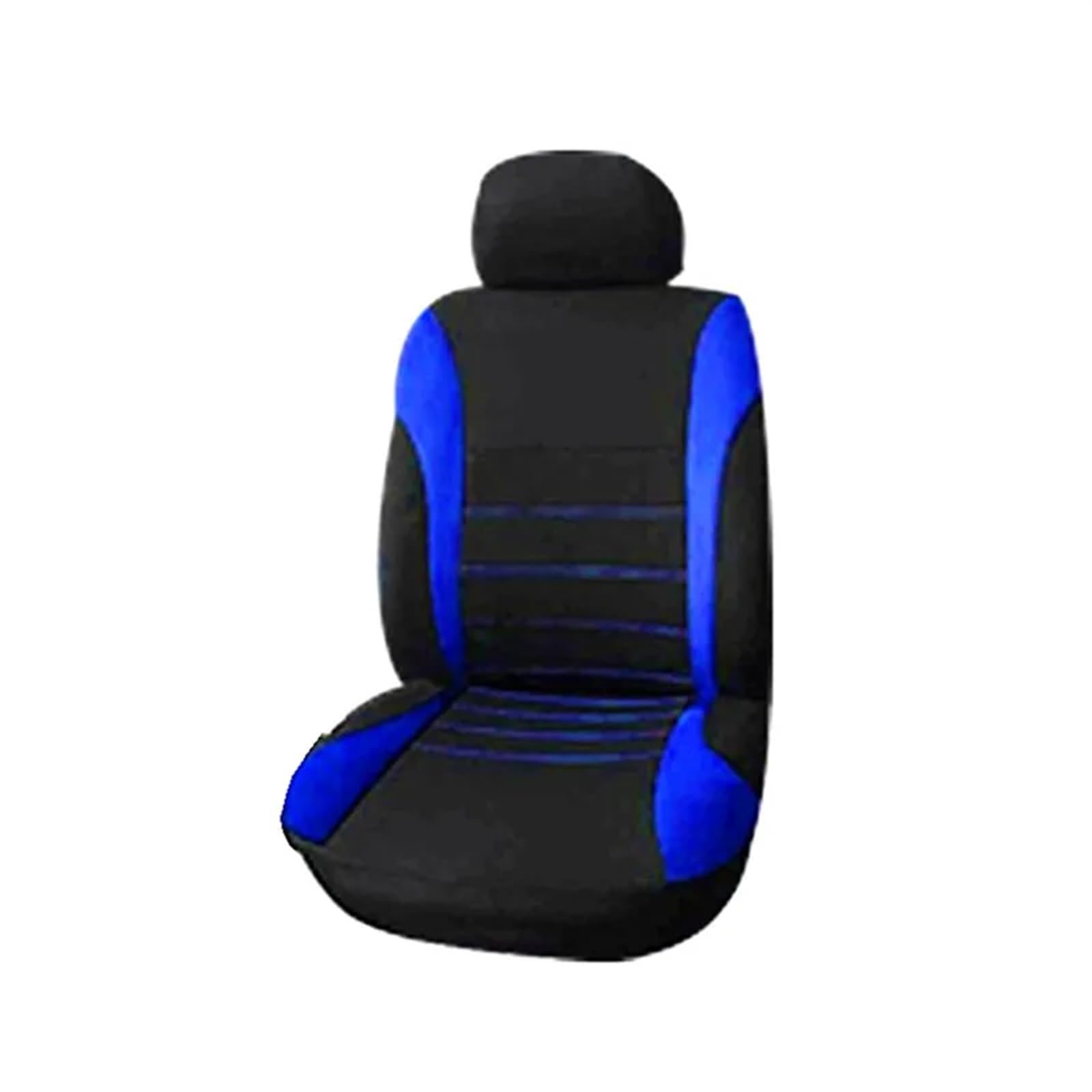 LIZHAYG Universal SitzbezüGe FüR Auto Autoteile Autositzbezug Polyestergewebe 2/4/9-teiliges Set Vierjahreszeiten-Universal-Autositzkissen vorne/hinten(1 seat Blue) von LIZHAYG