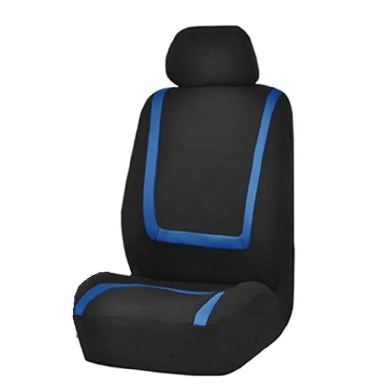 LIZHAYG Universal SitzbezüGe FüR Auto Universeller Autositzbezug, Auto-Innenraum-Stil, Dekoration, Autositz-Schutzanzug for Vier Jahreszeiten(Blue-1 seat) von LIZHAYG