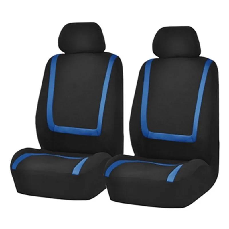 LIZHAYG Universal SitzbezüGe FüR Auto Universeller Autositzbezug, Auto-Innenraum-Stil, Dekoration, Autositz-Schutzanzug for Vier Jahreszeiten(Blue-2 seat) von LIZHAYG