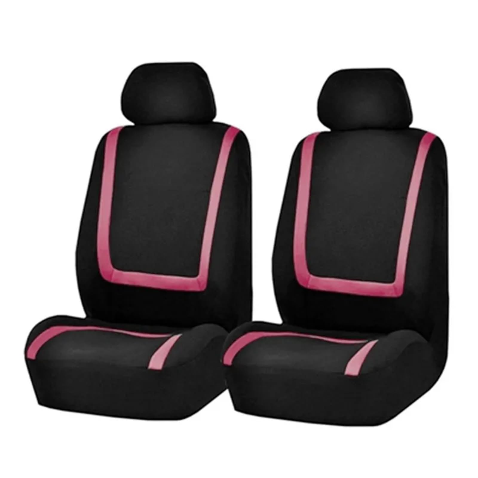 LIZHAYG Universal SitzbezüGe FüR Auto Universeller Autositzbezug, Auto-Innenraum-Stil, Dekoration, Autositz-Schutzanzug for Vier Jahreszeiten(Pink-2 seat) von LIZHAYG