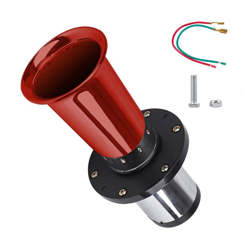 12V Super Lautes Zughorn 110DB Wasserdichter Autolautsprecher Auto LKW Tonsignal von LIbgiubhy