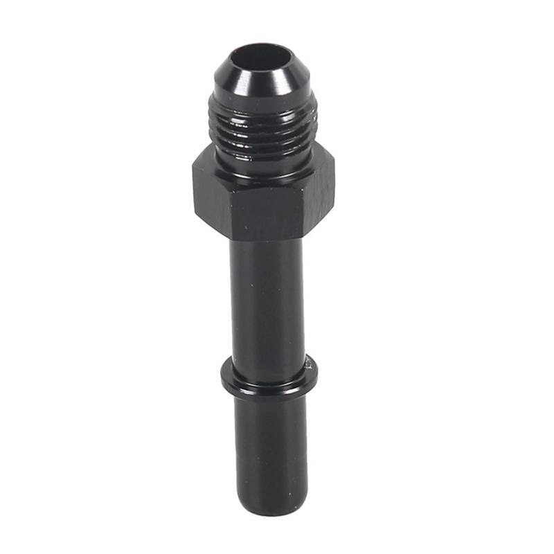 LIbgiubhy 6AN 8AN Stecker Auf 5/16" 3/8'' Kraftstoffrohrverschraubungsadapter Gerader Stecker Aluminium Schwarz von LIbgiubhy