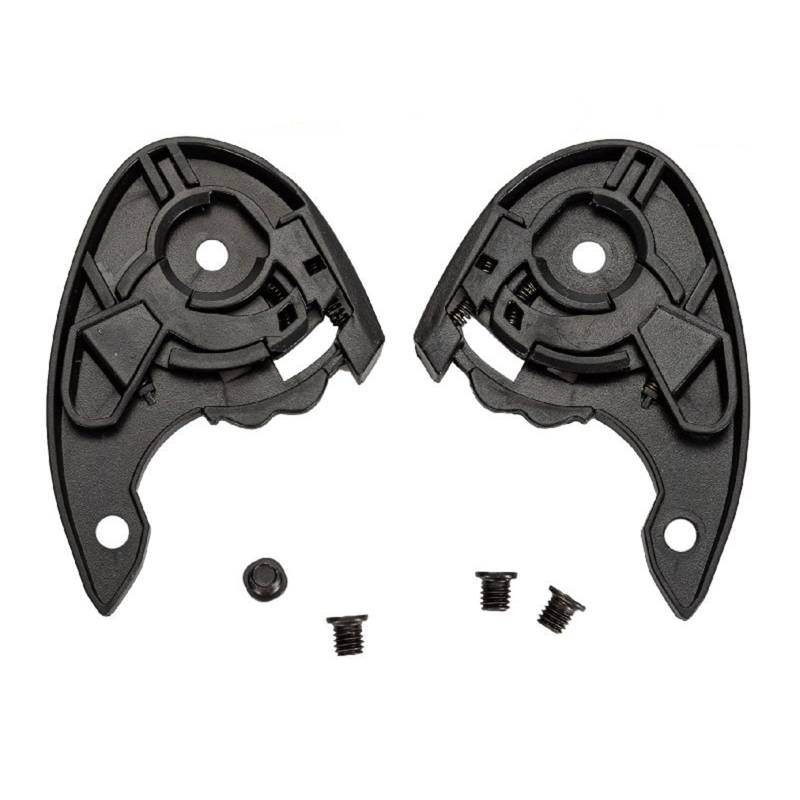 LIbgiubhy Helmvisiere Grundplatten Set Shaft 551 Motorradhelm Reparaturteil Visiere Grundplatte von LIbgiubhy