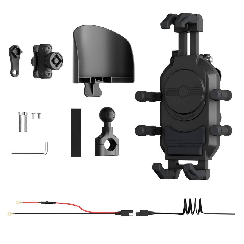 LIbgiubhy Telefonhalter Kabellose Ladestation 15 W Schnelllade Telefonhalterung Handy Navigationshalterung von LIbgiubhy