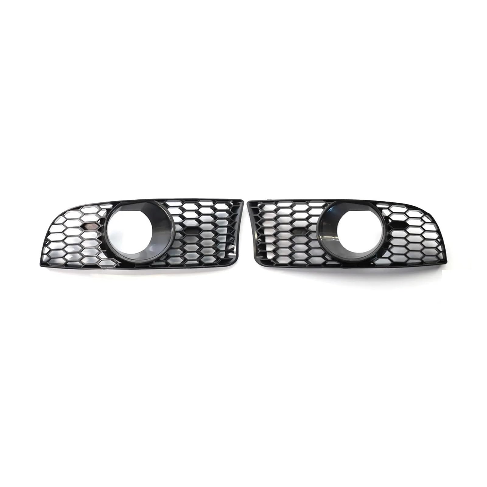 1 Paar M3 Style Car Front Stoßstange untere Nebelscheinwerfer Lampen Grillen Grillersatz Ersatz kompatibel mit BMW 3-Serie E90 E91 E92 E93 2006-2011(With holes) von LJBaab