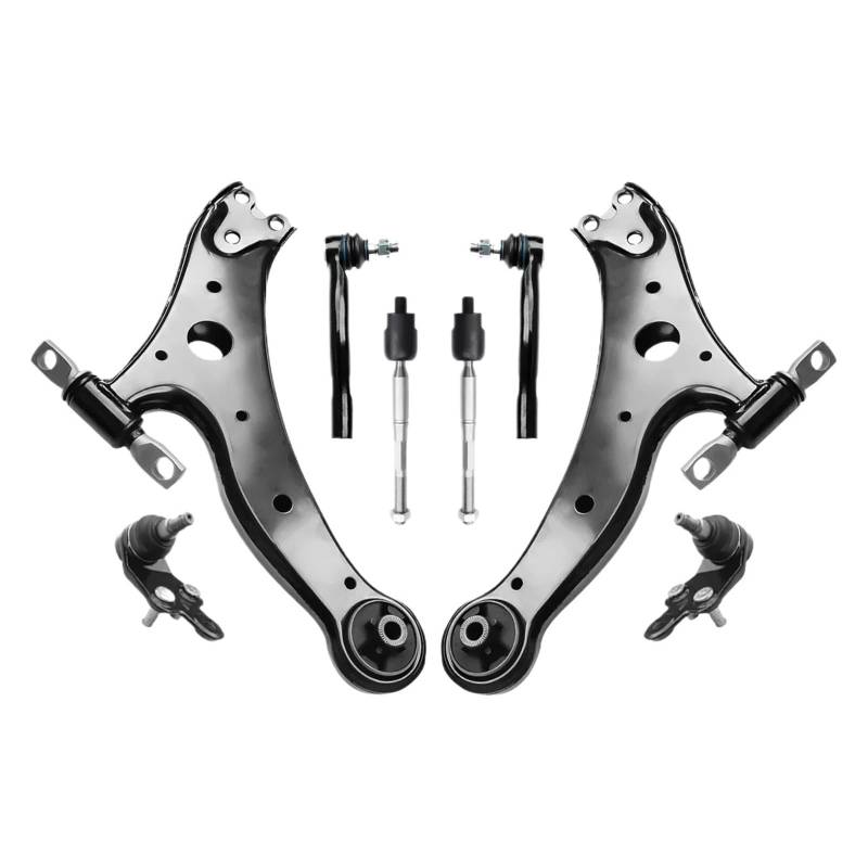 8 stücke Lenkung Suspension Kit Control Arme Kugelgelenke Äußeren Spurstangen Sway Bar Links Kompatibel for Toyota Camry Avalon 2005-2012 von LJBaab