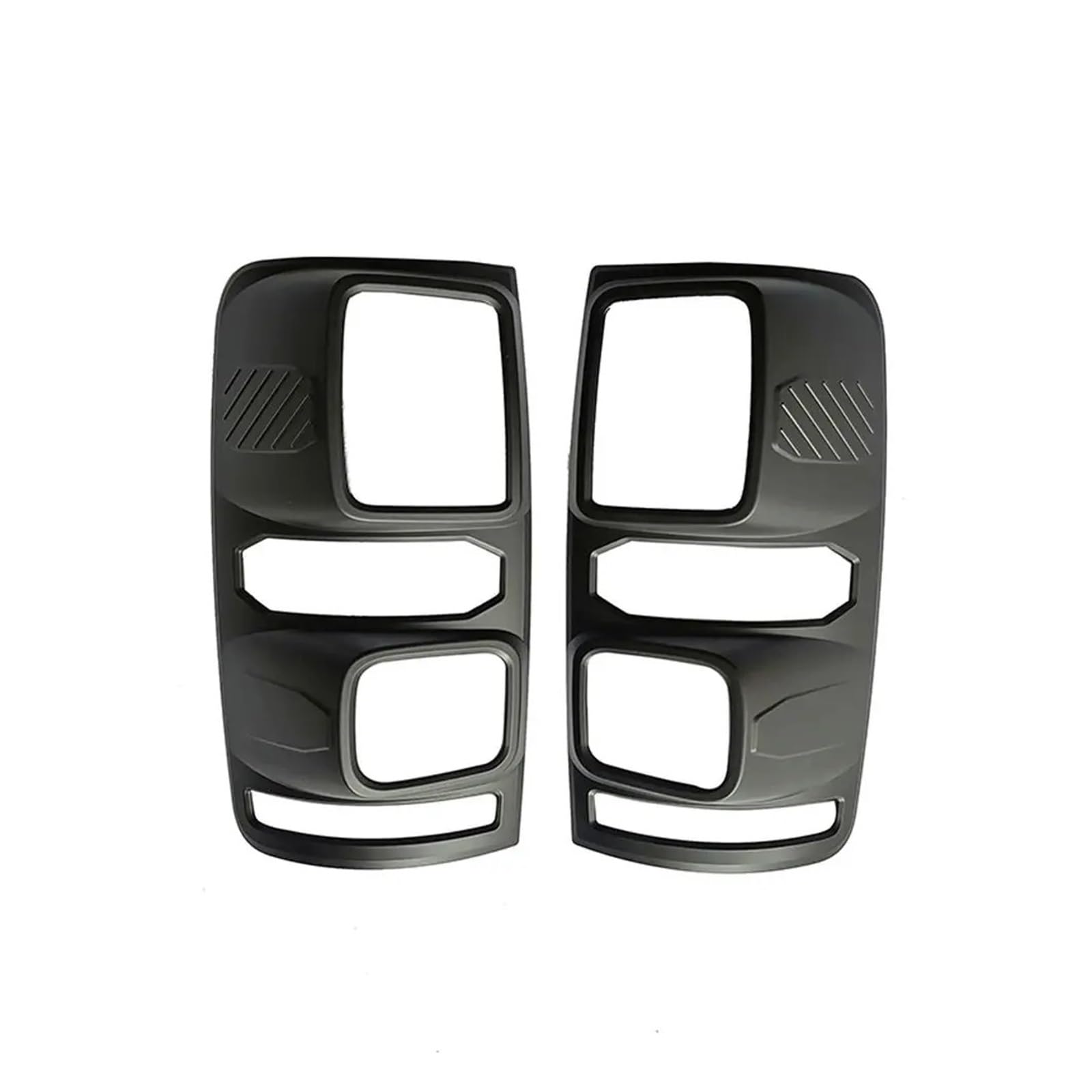 ABS mattschwarze Rücklichtabdeckungen, Rücklicht-Dekorrahmen, kompatibel for Chevrolet Holden Colorado 2012–2020, Auto-Offroad-Zubehör von LJBaab