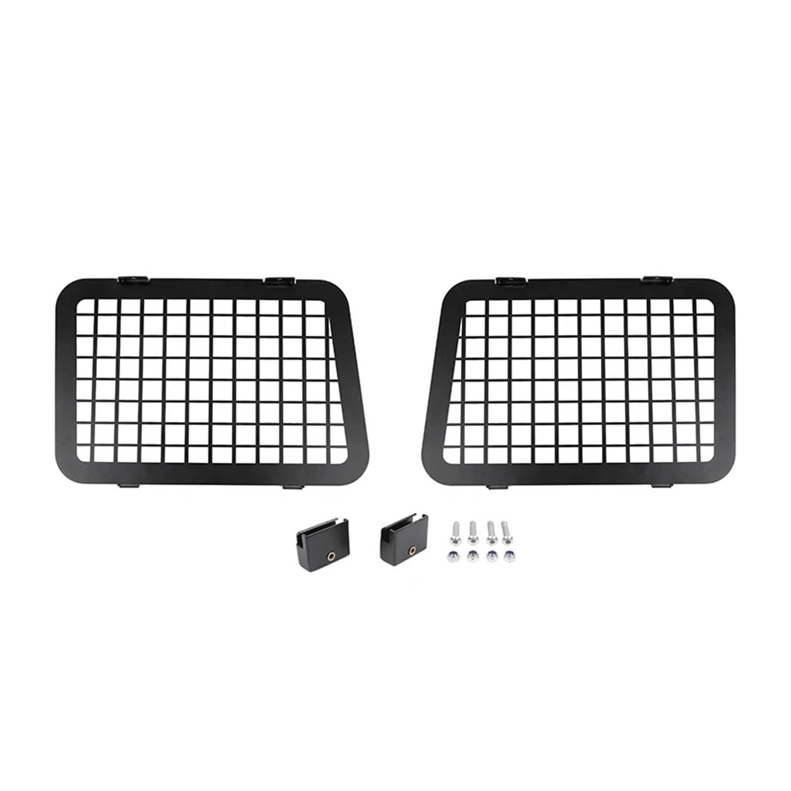 Auto Fenster Glas Rüstung Rack Schutz Rahmen Regal Kompatibel for Jeep Wrangler JL 2018 2019 2020 2021 2022 2023 2024 von LJBaab