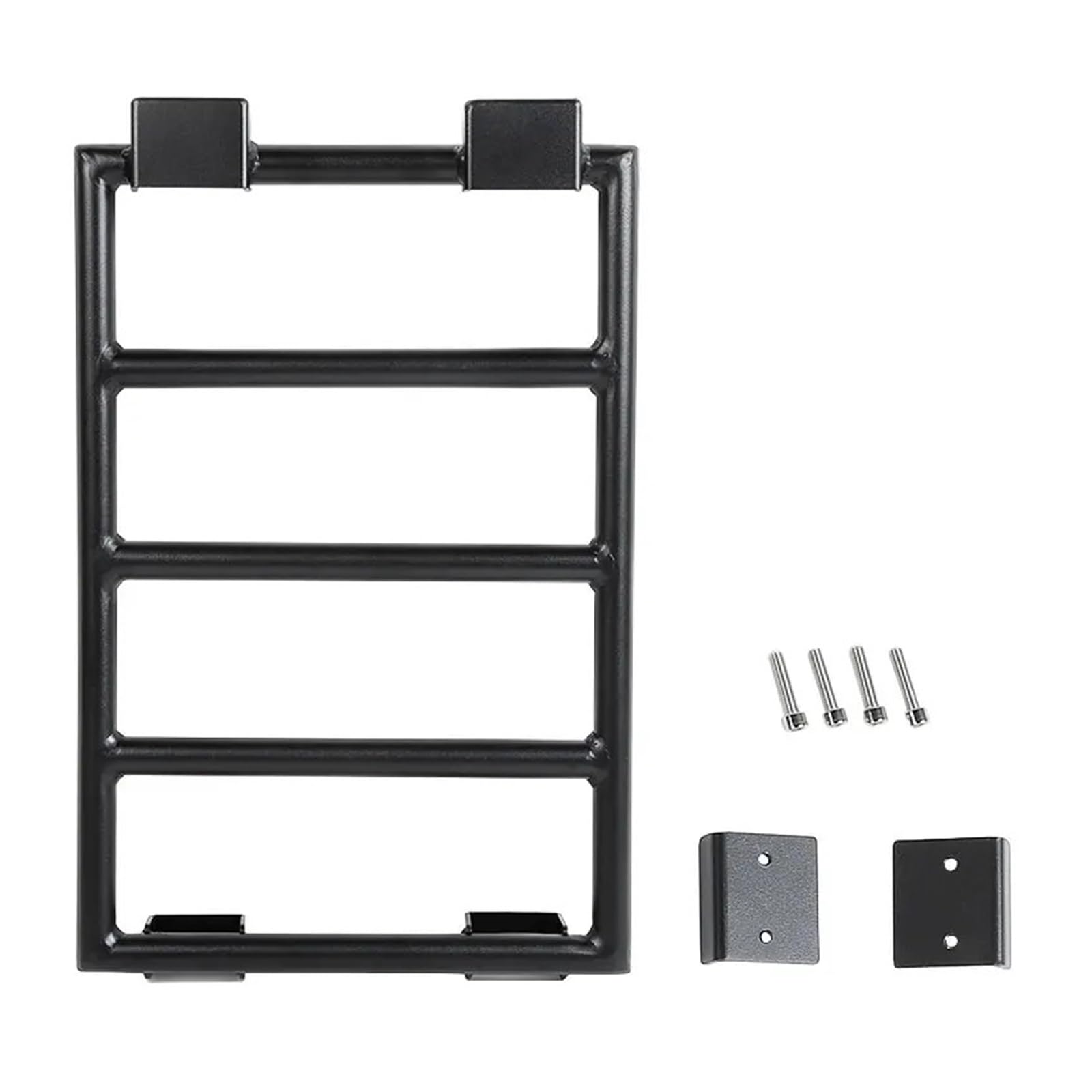 Auto Hinten Fenster Verlängerung Klettern Leiter Klettern Schutz Rahmen Kompatibel for Suzuki Jimny 2019 2020 2021 Außen Zubehör(Black) von LJBaab