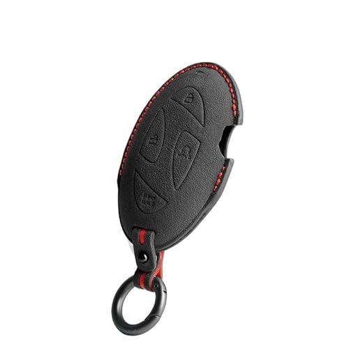 Auto Key Protection Shell Wildleder for Hyundai Grandeur GN7 Kona EV 2023 LONIC 5 6 7 Buttons Auto Keychain Key Case Accessoires(Style m9) von LJBaab