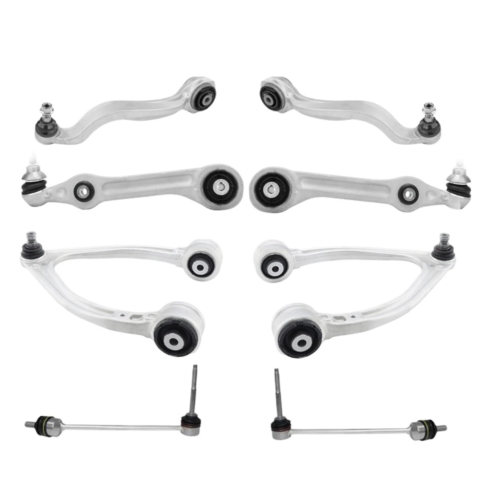 Auto Teile 1 Set 8 Stück Vorne Oberen Unteren Links Rechts Querlenker Stabilisator Kompatibel for Benz W217 W222 s350 S400 von LJBaab