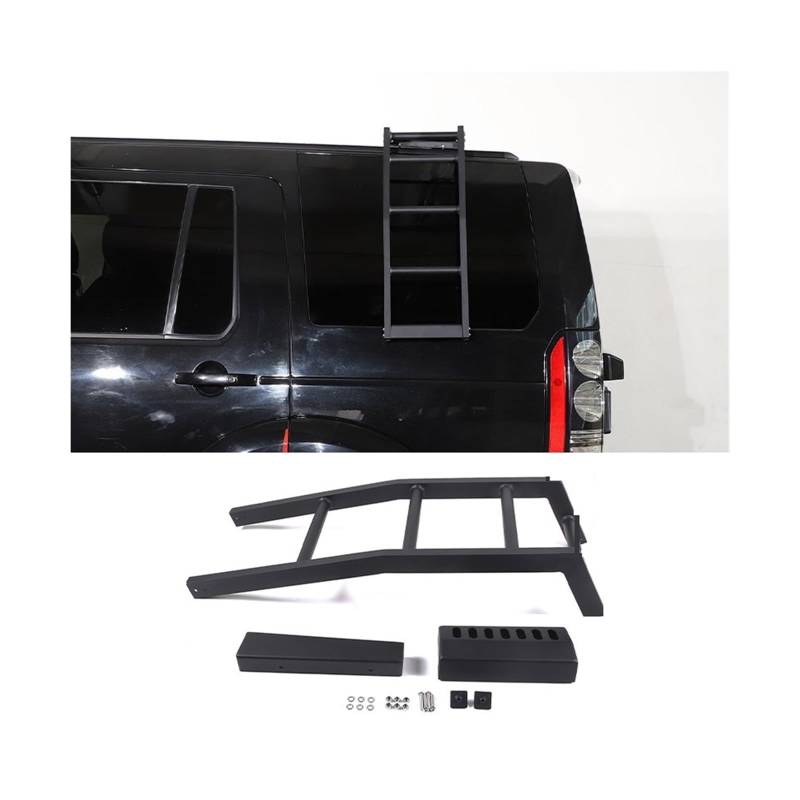 Auto-hintere Türleiter, kompatibel mit Land Rover Discovery 3/Discovery 4 2004–2016, Aluminiumlegierung, Heckklappenleiter, Auto-Außenzubehör(Left door) von LJBaab