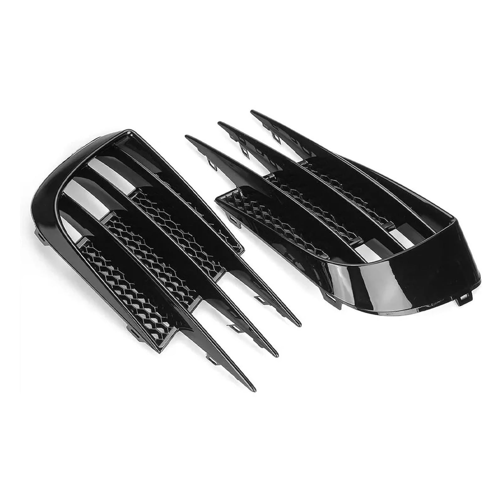 Auto vordere Stoßstange untere Nebel Leuchtenleuchte Kühlergrill Masch Grillabdeckung Hülle kompatibel for VW for Golf MK6 2009-2013 GTD & GTI Auto Teile(Left right) von LJBaab