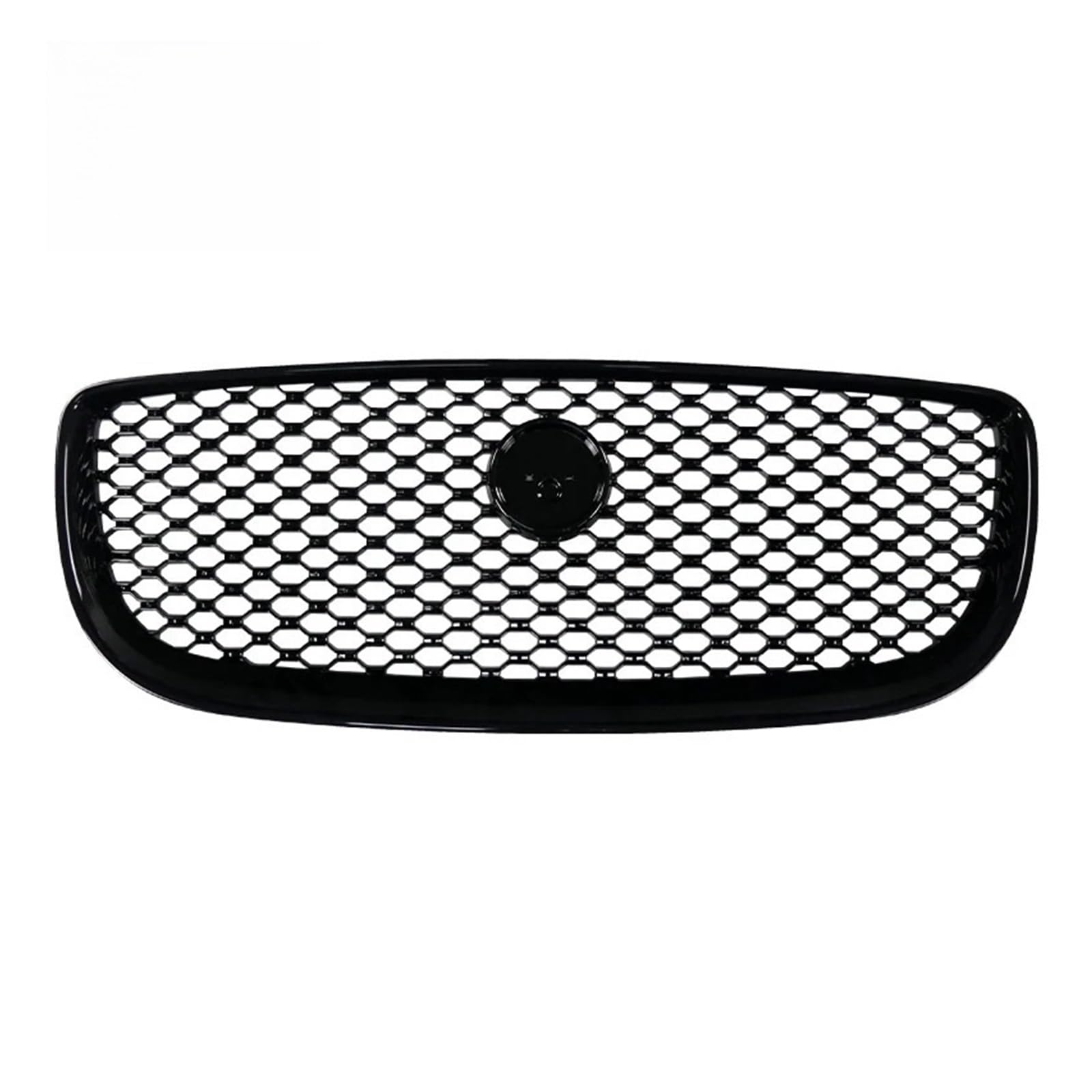 Auto vorne Kühlergrill Oberkühler Maschengrill kompatibel for Jaguar XJ XJR 2016 2017 2018 2019 2020 Nebel Lampenrahmenbeschichtung Grills(Grille-black) von LJBaab