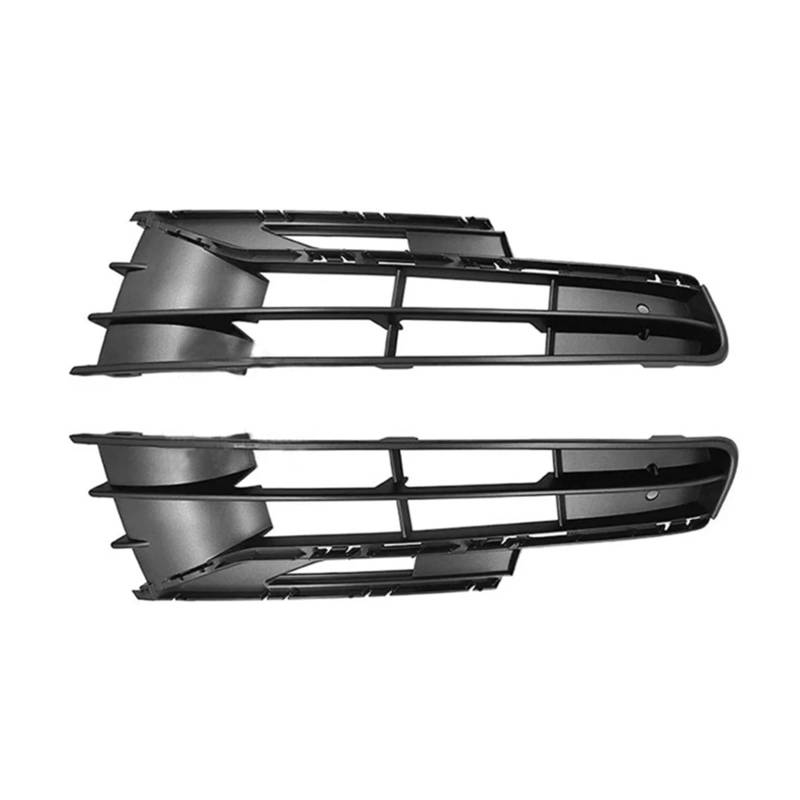 Auto vorne links und rechts Stoßfänger Nebel Lampen-Kühlergrillabdeckung kompatibel for Volkswagen Phaeton 2011-2013 3D0853665J 3D0854661H von LJBaab