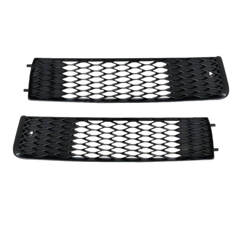 Car Fog Light Cover Fog Light Grill Racing Grill Scheinwerfer-Mesh-Zubehör for Audi Q7 4L S-LINE 2009 2012 2012 2012 2013-2015 kompatibel(UP-1Pair) von LJBaab