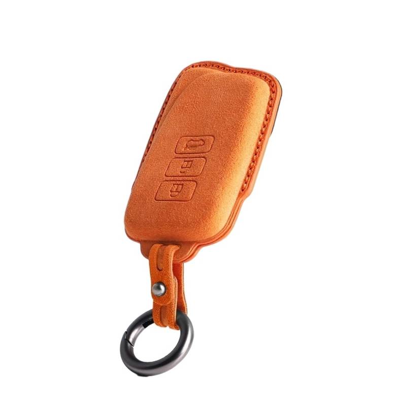 For Lexus nx kompatibel for Suede Car Key Koffer Hülle LX LS UX GS 200 260 300 350 NX200 NX300 RX350 ES300(Style B4) von LJBaab