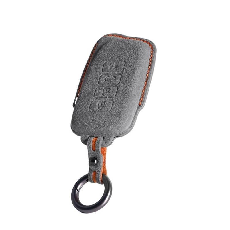 For Lexus nx kompatibel for Suede Car Key Koffer Hülle LX LS UX GS 200 260 300 350 NX200 NX300 RX350 ES300(Style E2) von LJBaab