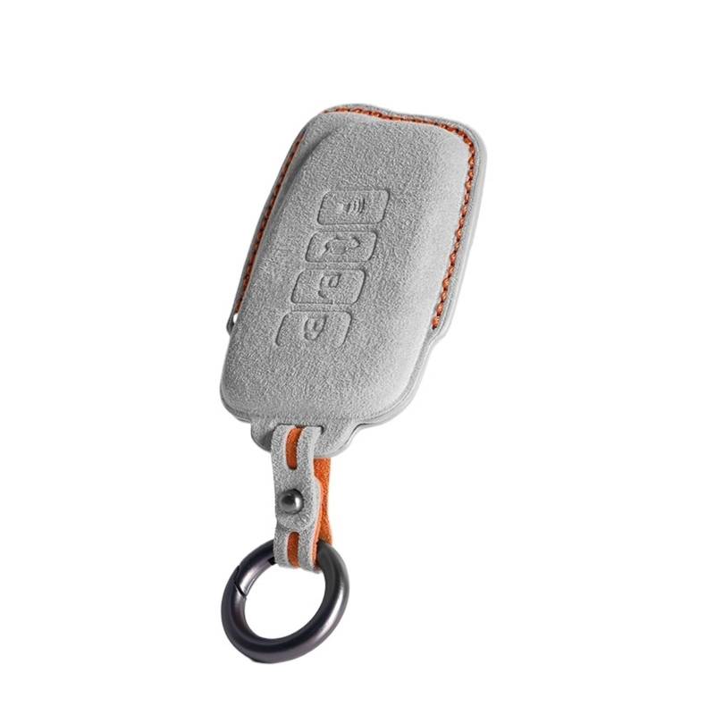 For Lexus nx kompatibel for Suede Car Key Koffer Hülle LX LS UX GS 200 260 300 350 NX200 NX300 RX350 ES300(Style E6) von LJBaab