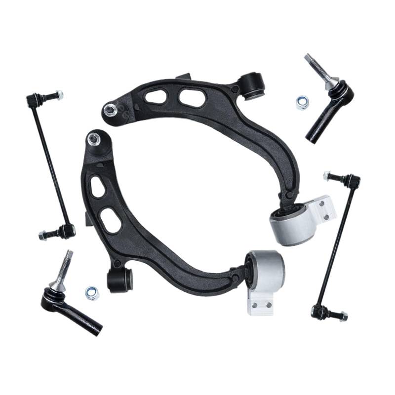 Front Lower Arm Stabilisator Link Äußere Spurstange Kit Kompatibel for Ford Taurus Flex Lincoln MKT MKS 2013 2014-2018 2019 von LJBaab