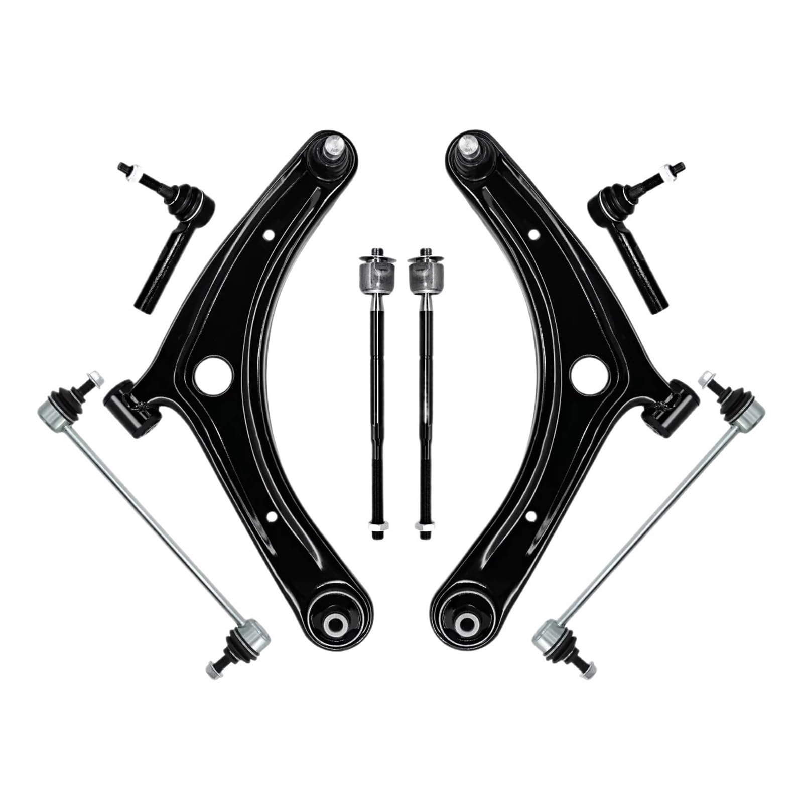 Front Lower Arm Sway Bar Link Kit Kompatibel for Jeep Compass Patriot Dodge Caliber 2007 2008 2009 2010 2011 2012-2017 von LJBaab