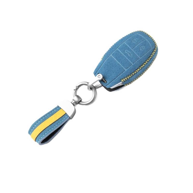 Key FOB Cover kompatibel for Bentley Bentayga Continental Flying Spur Mulsanne Key Case Key Ketten Autozubehör(Style 3) von LJBaab