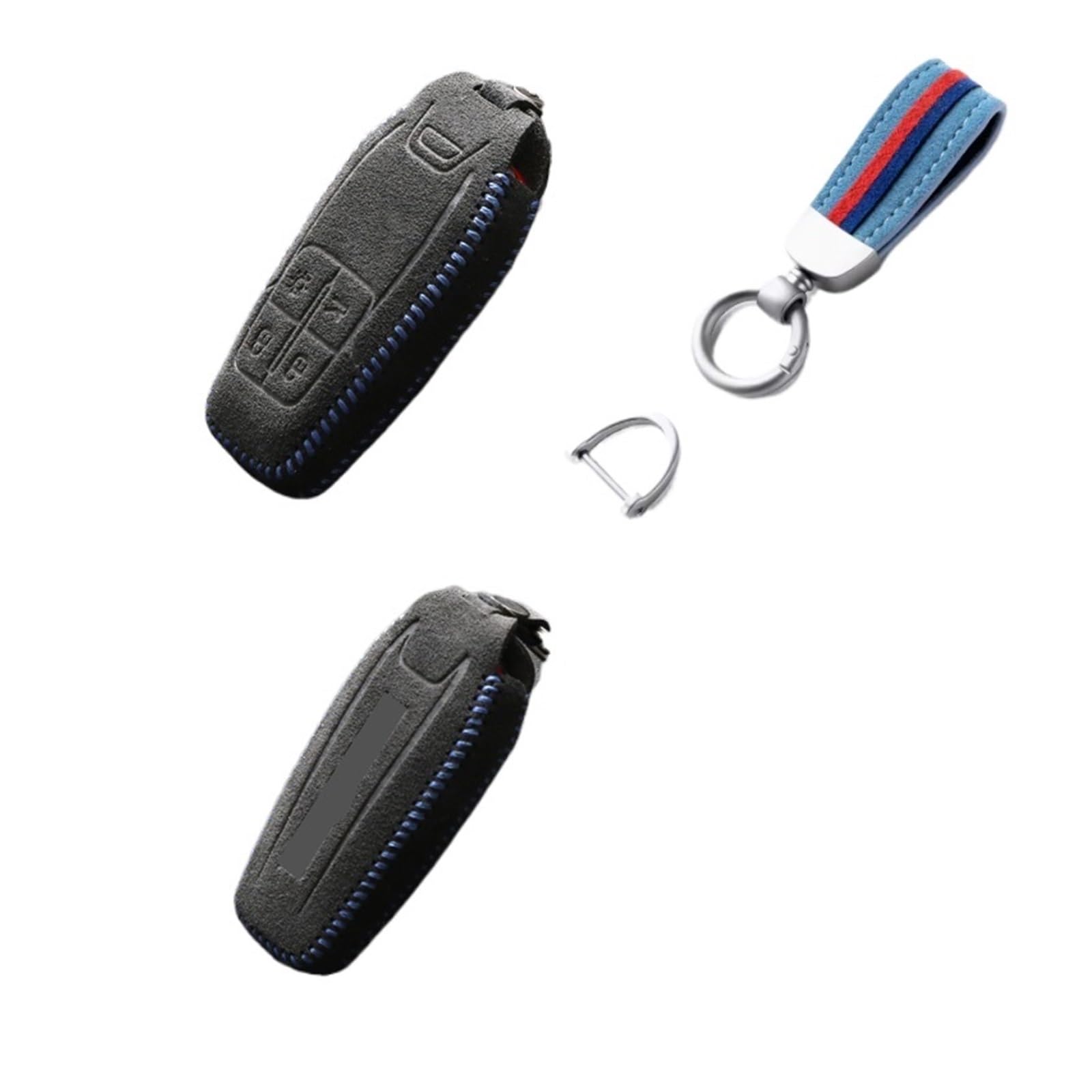 Key FOB Cover kompatibel for Ferrari 488 Roma 812 F8 SF90 PORTOFINO KLEY CASE KLEY Ketten Autozubehör Zubehör(Style 4) von LJBaab