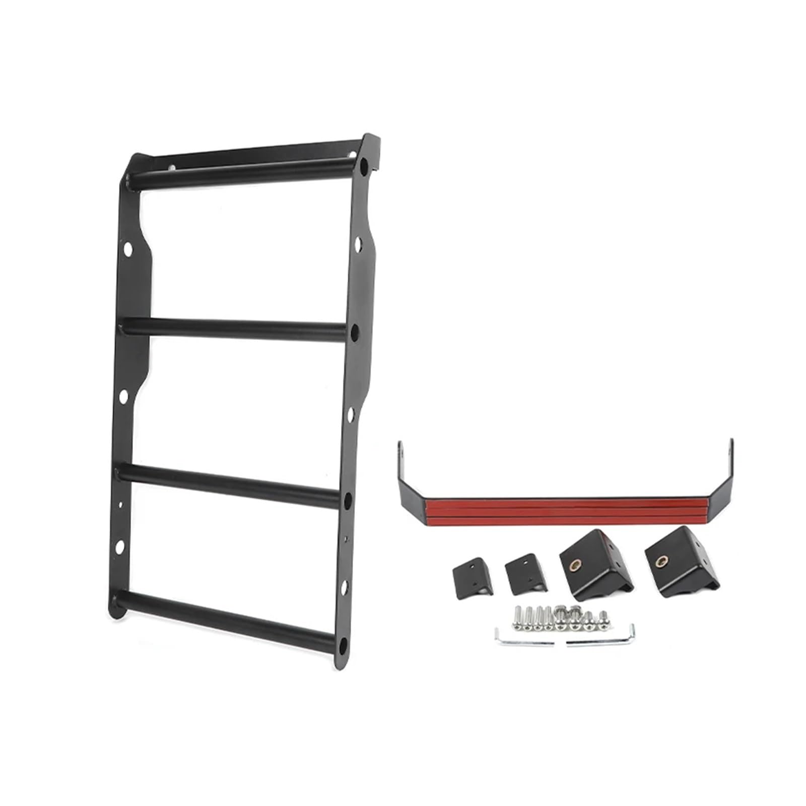 Linke Heckscheibe Schutzrahmen Expansion Leiter Rack Kompatibel for Suzuki Jimny 4-tür 2019 2020 2021 2022 2023 2024 Zubehör von LJBaab