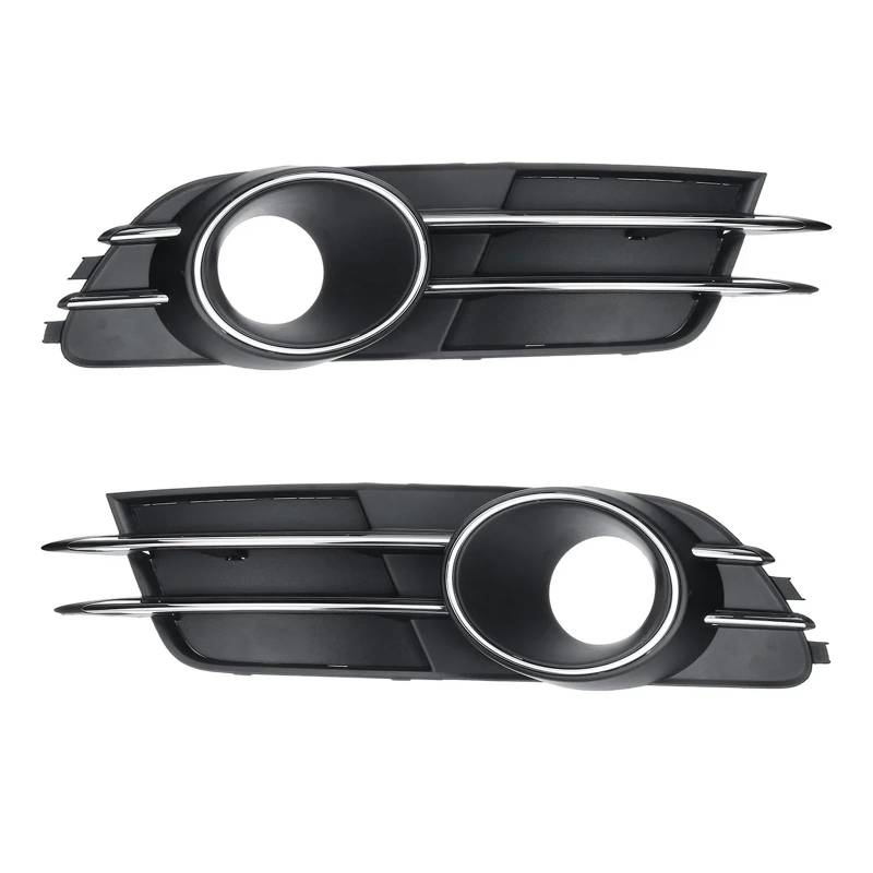 Pair Car Front Kühlergrill Nebel Lampen-Kühlergrill-Mesh Grill kompatibel for Audi A6 C7 2012-2015 von LJBaab